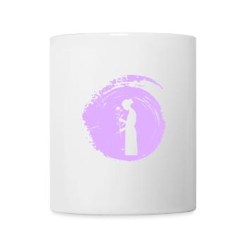 Floristik Hobbygärtner Blumenstrau - Tasse - Weiß - Vorne