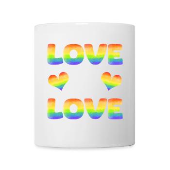 Love is Love Rainbow - Mug - white - Front