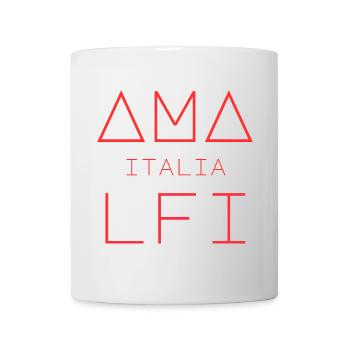 AMALFI ITALIA Art Design - Mug - white - Front