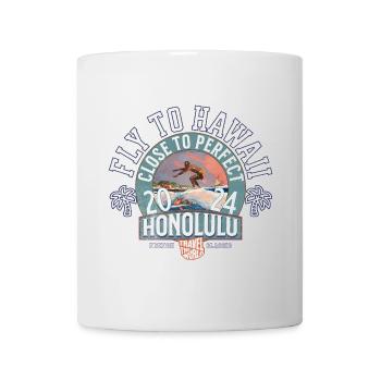 Fly to Hawaii close to perfect vintage - Mug blanc - blanc - Devant