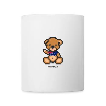 Pixel Bear Australia - Mug - white - Front