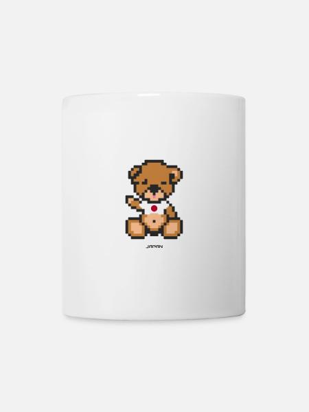 Pixel Bear Japan - Mug - white