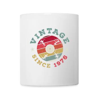 Vintage 1976 - Tasse - Weiß - Vorne