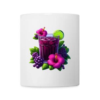 Purple hibiscus tea - Mug - white - Front