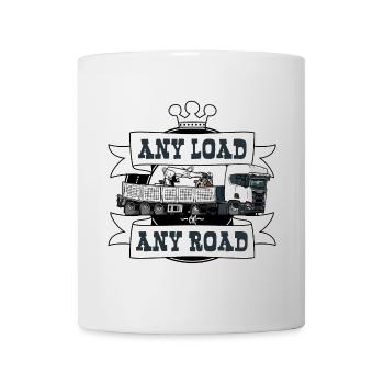 1263 2 ANY ROAD ANY LOAD - Mug - white - Front
