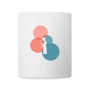 Fleuriste Flower Power Fleuristerie - Mug blanc - blanc - Devant