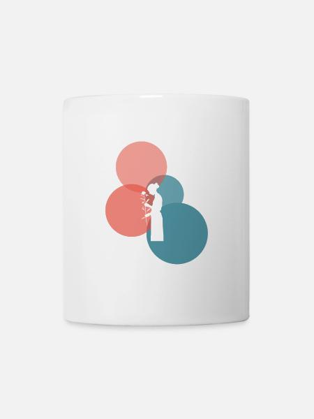Florist Flower Power Floristry - Mug - white
