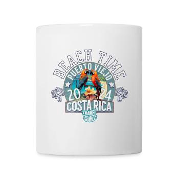 Beach time Costa Rica - Mug - white - Front