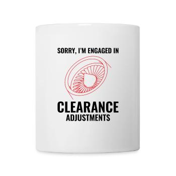 Mécanicien d’avions à réaction Technicien aéronautique - Mug blanc - blanc - Devant