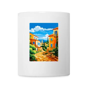 Vila Vicosa Portugal Vintage Travel Poster WPA Art - Mug - white - Front