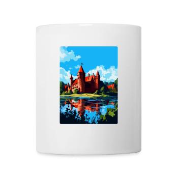 Malbork Castle Poland Vintage Travel Poster WPA - Mug - white - Front