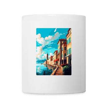Bayonne France Vintage Travel Poster Souvenir WPA - Mug - white - Front