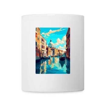 Venice Italy Vintage Travel Poster WPA Souvenir - Mug - white - Front
