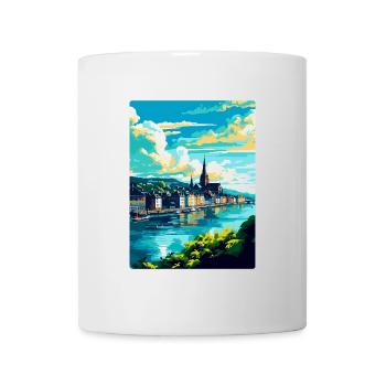 Koblenz Germany Vintage Travel Poster Souvenir WPA - Mug - white - Front