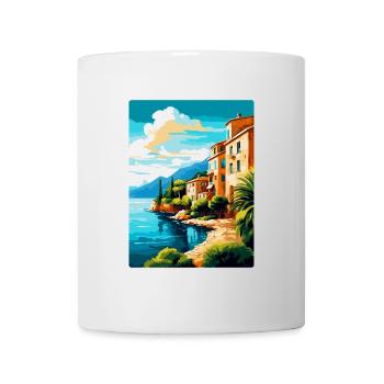 Mallorca Spanien Vintage Reiseplakat Souvenir WPA - Tasse - Weiß - Vorne