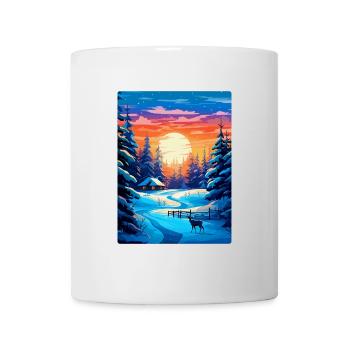 Lapland Finland Vintage Travel Poster Souvenir WPA - Mug - white - Front
