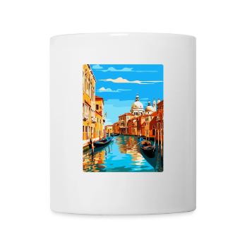 Venice Italy Vintage Travel Poster WPA Souvenir - Mug - white - Front
