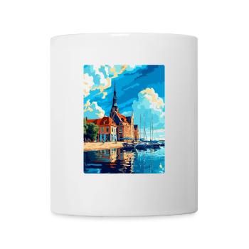 Rostock Germany Vintage Travel Poster Souvenir WPA - Mug - white - Front