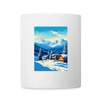 Kitzbuhel Austria Vintage Travel Poster Souvenir - Mug - white - Front