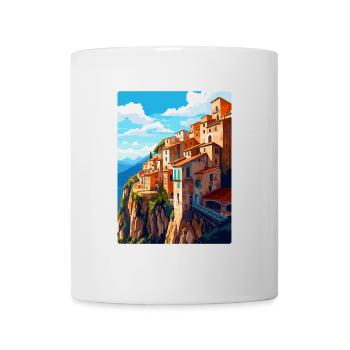 Cuenca Spain Vintage Travel Poster WPA Souvenir - Mug - white - Front