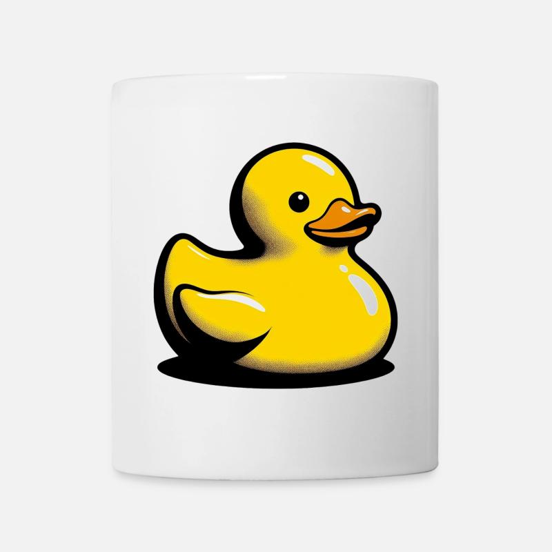 Caneton Canard Canard Canard - Mug blanc - blanc