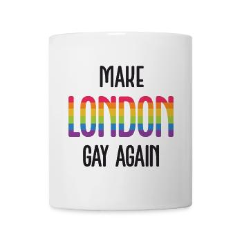 LGBTQ Pride Month - Make London Gay Again - Mug - white - Front