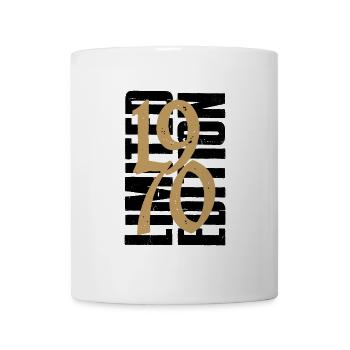 Vintage 1970 - Tasse - Weiß - Vorne