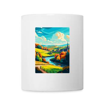 Ardennes France Vintage Travel Poster Souvenir WPA - Mug - white - Front