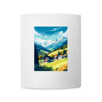 Zell Am Ziller Austria Vintage Travel Poster WPA - Mug - white - Front