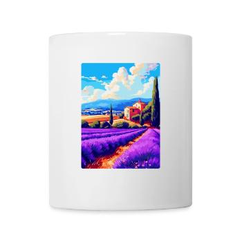 Provence Frankreich Vintage Reiseplakat Souvenir WPA - Tasse - Weiß - Vorne
