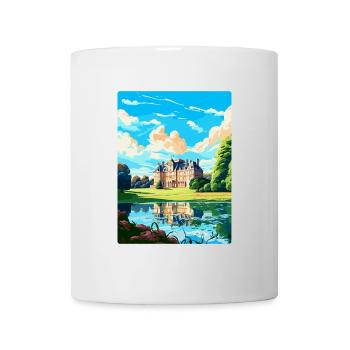 Fontainebleau Frankreich Vintage Reiseposter WPA Art - Tasse - Weiß - Vorne