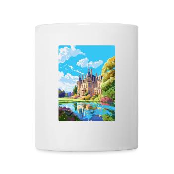 Fontainebleau Frankreich Vintage Reiseposter WPA Art - Tasse - Weiß - Vorne
