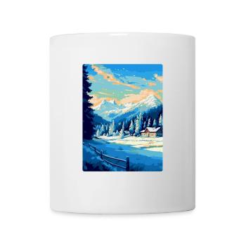 Kitzbuhel Austria Vintage Travel Poster Souvenir - Mug - white - Front