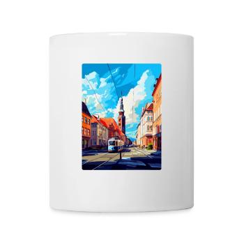 Ostrava Czech Republic Vintage Travel Poster WPA - Mug - white - Front