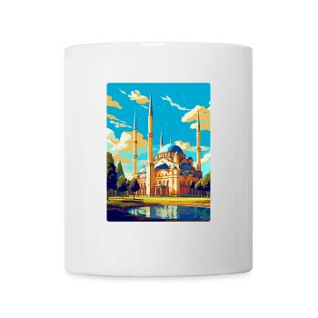 Edirne Türkei Vintage Reiseposter WPA Souvenir - Tasse - Weiß - Vorne