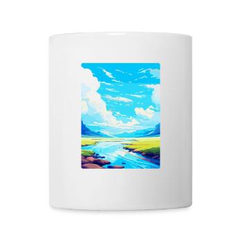 High Cup Nick Cumbria Vintage Travel Poster WPA - Mug - white - Front