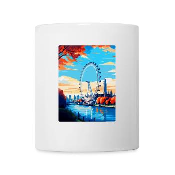 London Eye England Uk Vintage Travel Poster WPA - Mug - white - Front