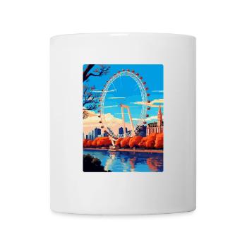 London Eye England Uk Vintage Travel Poster WPA - Mug - white - Front