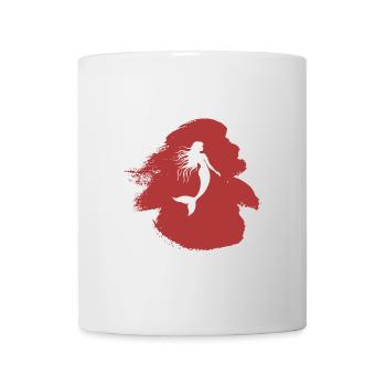 Seekuh Neptun Meerjungfrau - Tasse - Weiß - Vorne
