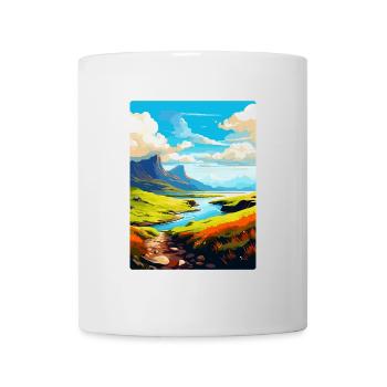 Isle Of Skye Scotland Uk Vintage Travel Poster WPA - Mug - white - Front