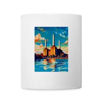 Battersea London England Uk Vintage Travel Poster - Mug - white - Front