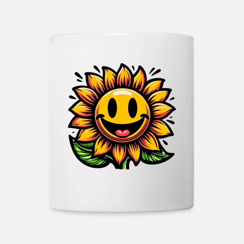 Tournesol - Mug blanc - blanc