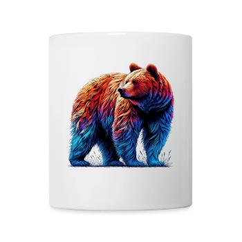Bär - Tasse - Weiß - Vorne