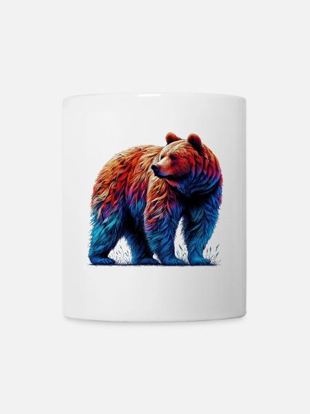Ours - Mug blanc - blanc