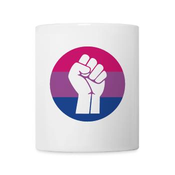 LGBTQ Pride Month - Fighting for Bisexual Equality - Mug - white - Front