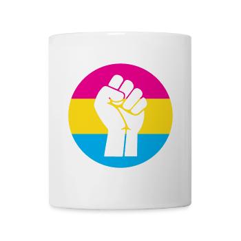 LGBTQ Pride Month - Fighting for Pansexual Equalit - Mug - white - Front
