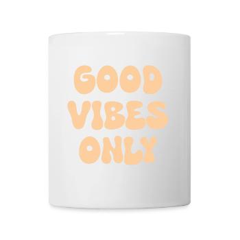 Gute vibes - Tasse - Weiß - Vorne