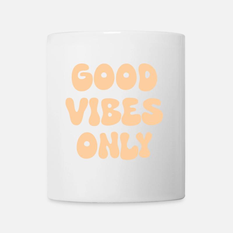 Bonnes vibrations - Mug blanc - blanc