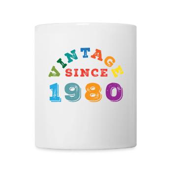 Millésime 1980 - Mug blanc - blanc - Devant
