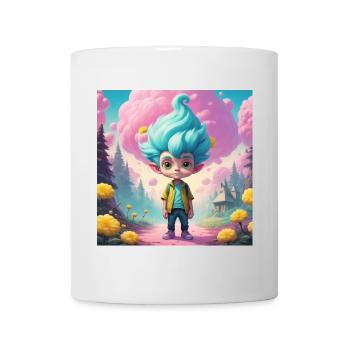 Gobelin dans la forêt des contes de fées - Mug blanc - blanc - Devant